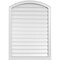 Ekena Millwork Arch Top Surface Mount PVC Gable Vent w/ 2"W x 2"P Brickmould Sill Frame, 30"W x 40"H GVPAR30X4003SN - alternate 1